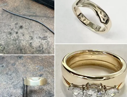 Made to measure, Wedding Band from your own gold. ✨